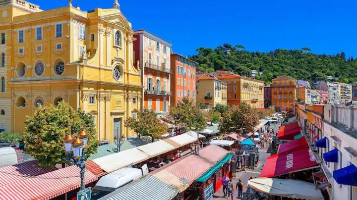 Old Town- 4 Pers, Vieux Nice, Ac, Wifi Екстер'єр фото
